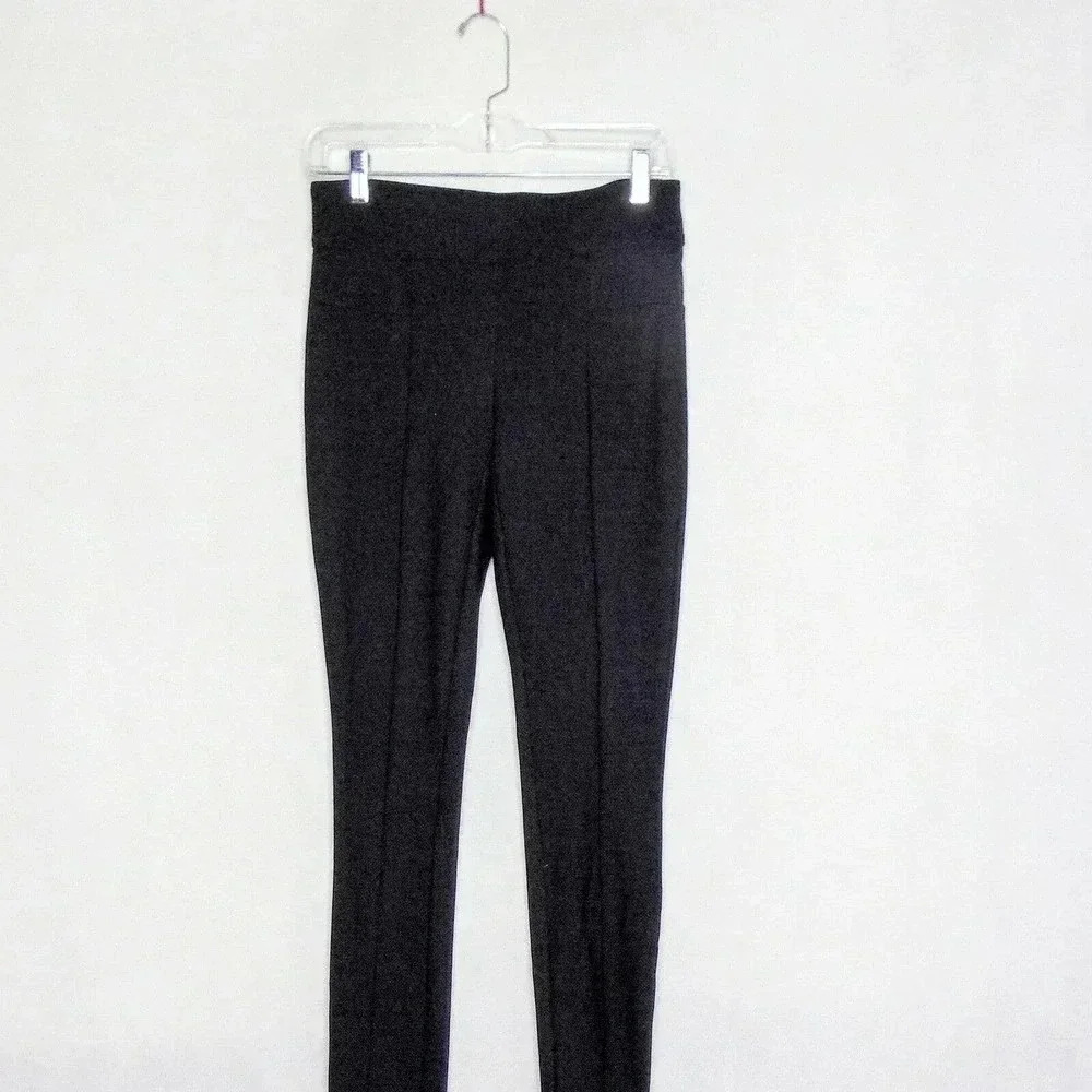 Hilary Radley Womens Leggings Black Stretch Pockets Pull On XS